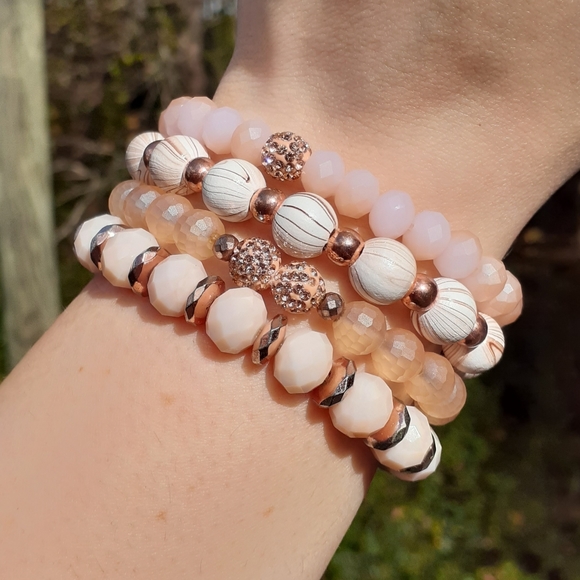 Erimish Jewelry - Retired Erimish rose gold stackable bundle